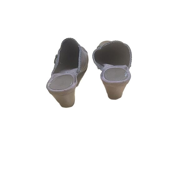 Bare Traps Dee‎ Clogs Womens 10M Brown Slip On Shoes Wegdge - Picture 5 of 6